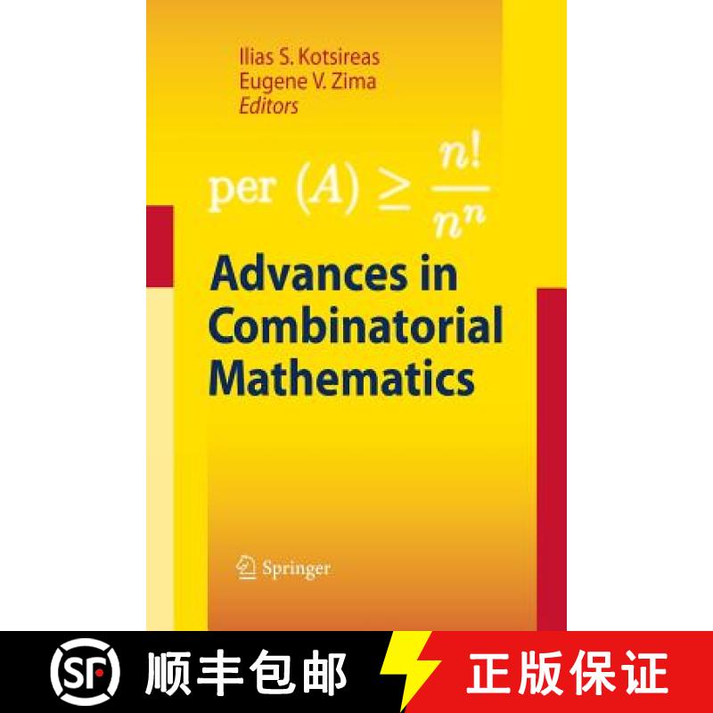 【3-4周达】Advances in Combinatorial Mathematics : Proceedings of the Waterloo Workshop in Computer A... [9783642425042]