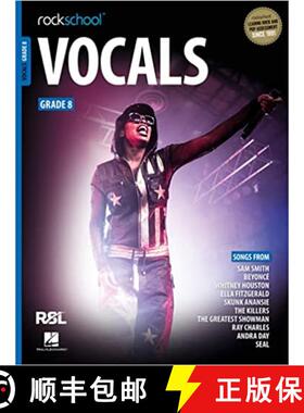 【3-4周达】Rockschool Vocals Grade 8 (2021) [9781789363005]