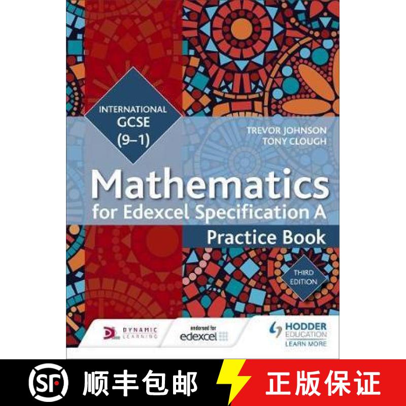 【2-3周达】Edexcel International GCSE (9-1) Mathematics Practice Book Third Edition [9781471889035]