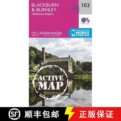 【3-4周达】Blackburn & Burnley, Clitheroe & Skipton [9780319474266]