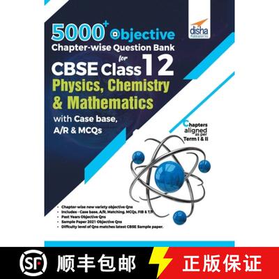 【3-4周达】5000+ Objective Chapter-wise Question Bank for CBSE Class 12 Physics, Chemistry & Mathemat... [9789391551780]