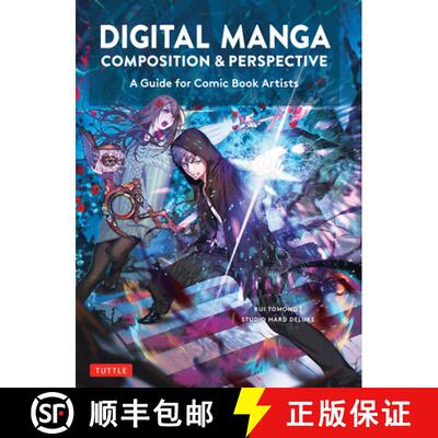 【3-4周达】Digital Manga Composition & Perspective: A Guide for Comic Book Artists [9784805317921]