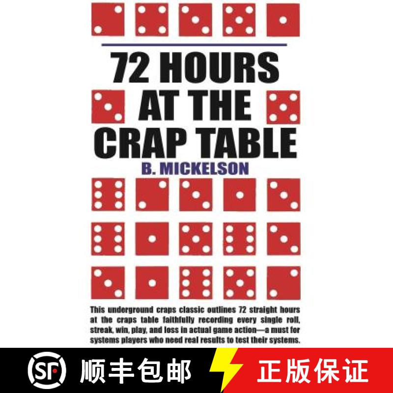 【3-4周达】72 Hours at the Craps Table [9781580423304]