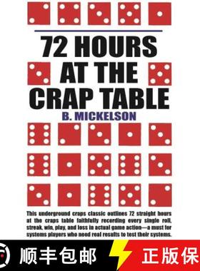 【3-4周达】72 Hours at the Craps Table [9781580423304]