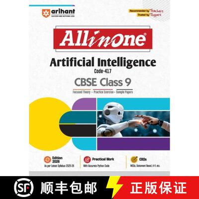 【3-4周达】All In One Artificial Intelligence Cbse Class 9Th [9789368408369]