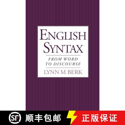 预订 English Syntax: From Word to Discourse [9780195123531]