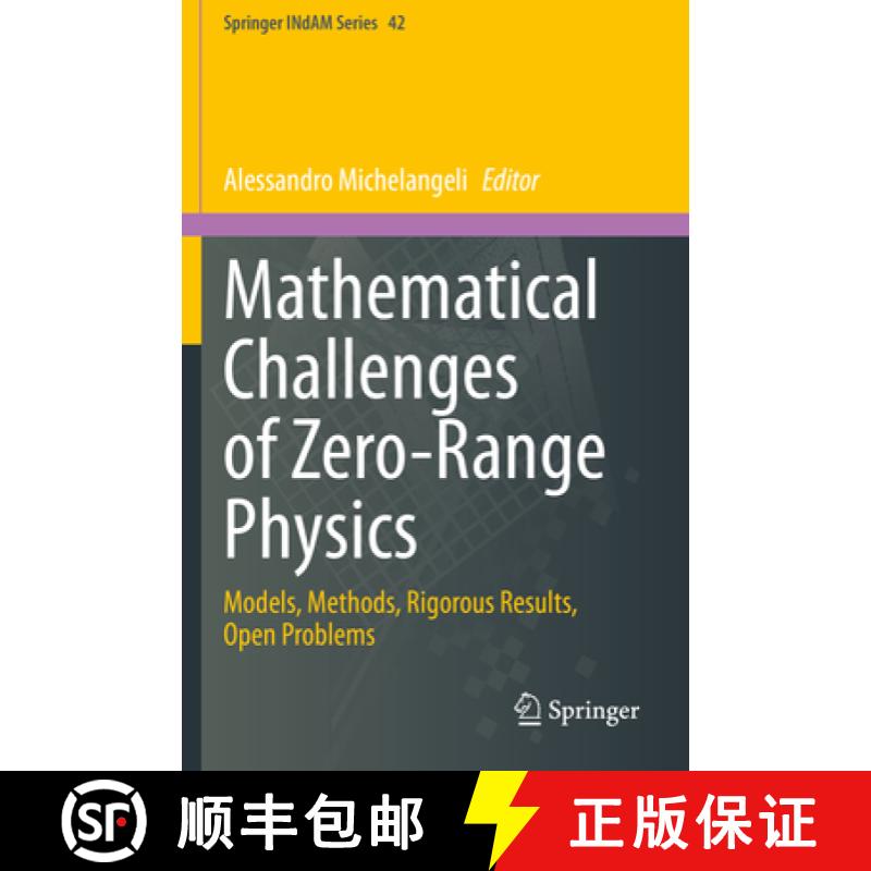 【3-4周达】Mathematical Challenges of Zero-Range Physics: Models, Methods, Rigorous Results, Open Pro... [9783030604554]