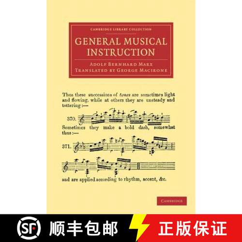 【3-4周达】General Musical Instruction: - General Musical Instruction [9781108051750]