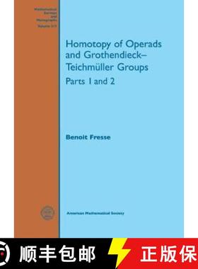 【3-4周达】Homotopy of Operads and Grothendieck-Teichmuller Groups : Parts 1 and 2 [9781470434809]