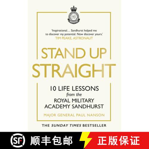 【3-4周达】精装 Stand Up Straight : 10 Life Lessons from the Royal Military Academy Sandhurst [9781529124811]