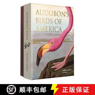 【3-4周达】Audubon's Birds of America - Notecard Set: An Abbeville Notecard Set [9780789254733]