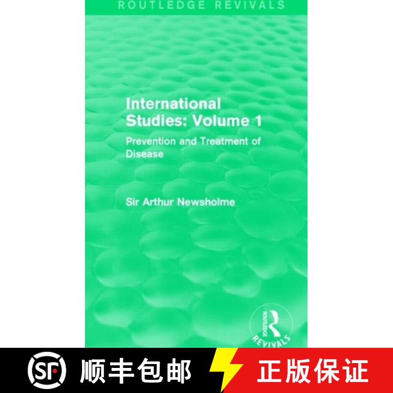 【3-4周达】International Studies: Volume 1 (Routledge Revivals): Prevention and Treatment of Disease [9781138912632]