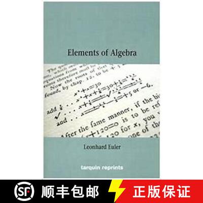 【3-4周达】Euler's Elements of Algebra [9781899618798]