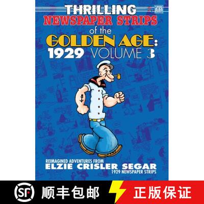 【3-4周达】精装 Thrilling Newspaper Strips of the Golden Age, 1929 Volume 3 (Hardcover) [9781998564705]
