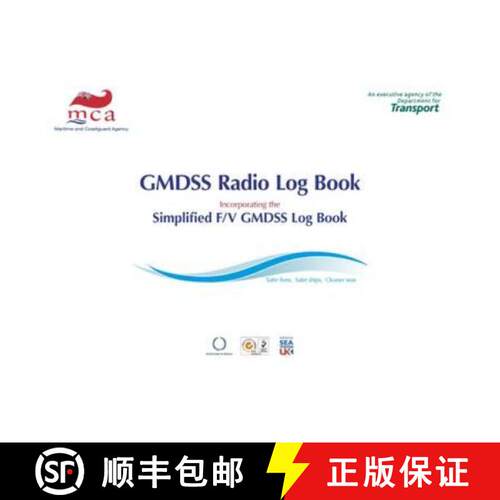 【3-4周达】GMDSS radio log book: incorporating the simplified F/V GMDSS log book: incorporating the s... [9780115530265]