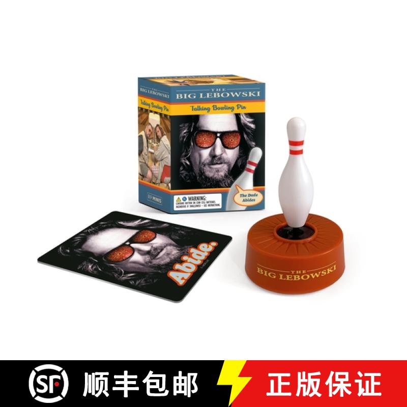 【2-3周达】The Big Lebowski Talking Bowling Pin : The Dude Abides [9780762484256]