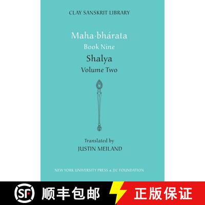 【3-4周达】Mahabharata Book Nine (Volume 2): Shalya [9780814757376]