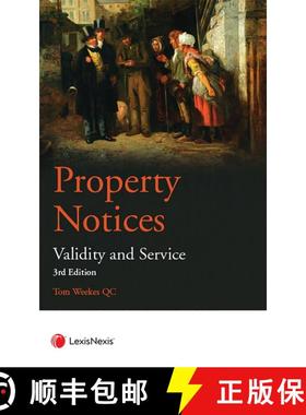 【3-4周达】Property Notices: Validity and Service Third edition [9781784734558]