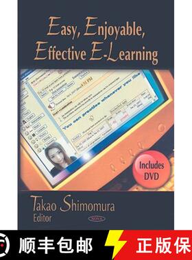 【3-4周达】精装 Easy, Enjoyable, Effective E-Learning [9781604566345]