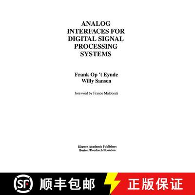 【3-4周达】Analog Interfaces for Digital Signal Processing Systems [9780792393481]