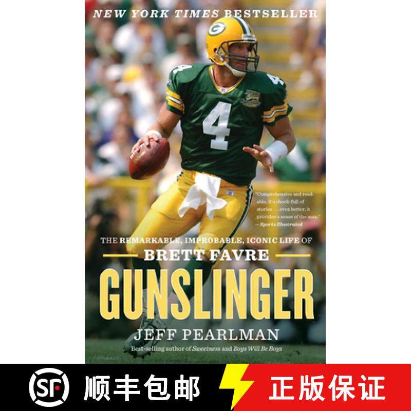 【3-4周达】Gunslinger: The Remarkable, Improbable, Iconic Life of Brett Favre [9781328745682]