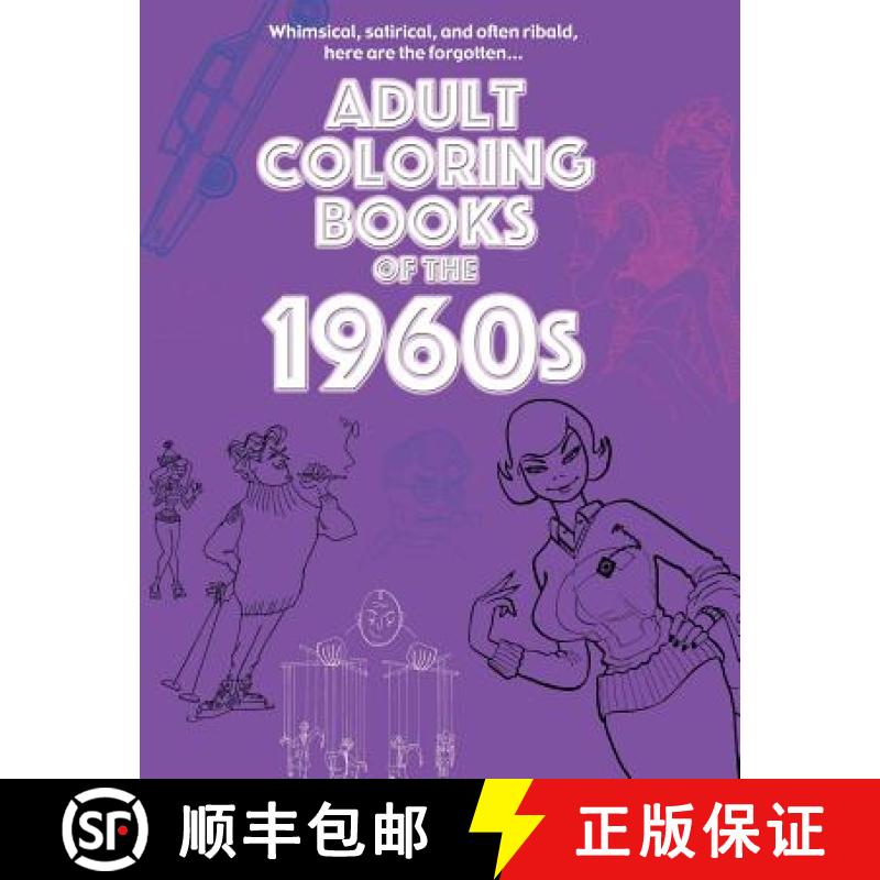 【3-4周达】Adult Coloring Books of the 1960s [9781936404575]