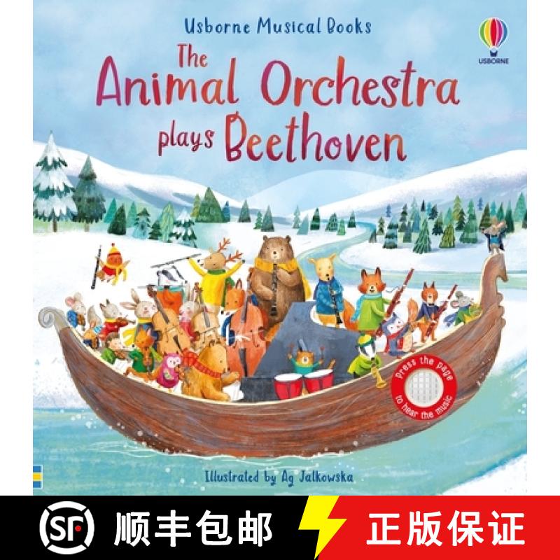 【3-4周达】Animal Orchestra Plays Beethoven [9781474990691]