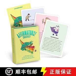 【3-4周达】Affirmators! Creativity: 50 Affirmation Cards Deck: 50 Affirmation Cards to Help You Help ... [9781683492818]