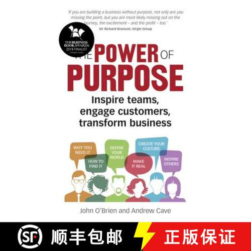 【3-4周达】Power of Purpose, The: Inspire teams, engage customers, transform business [9781292202044]