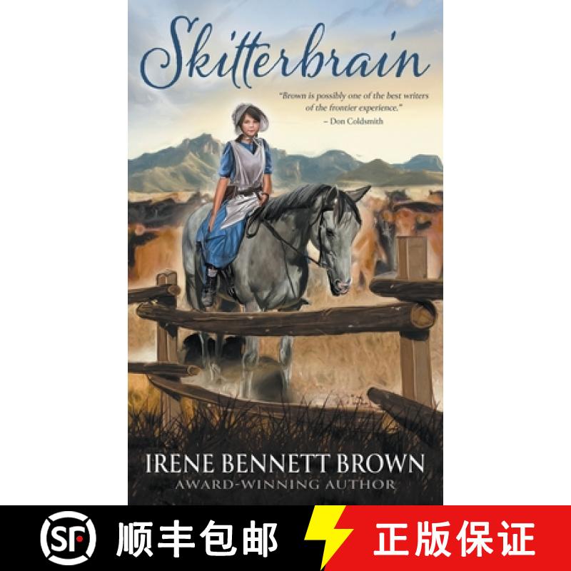 【3-4周达】Skitterbrain: A YA Western Novel [9781957548722]