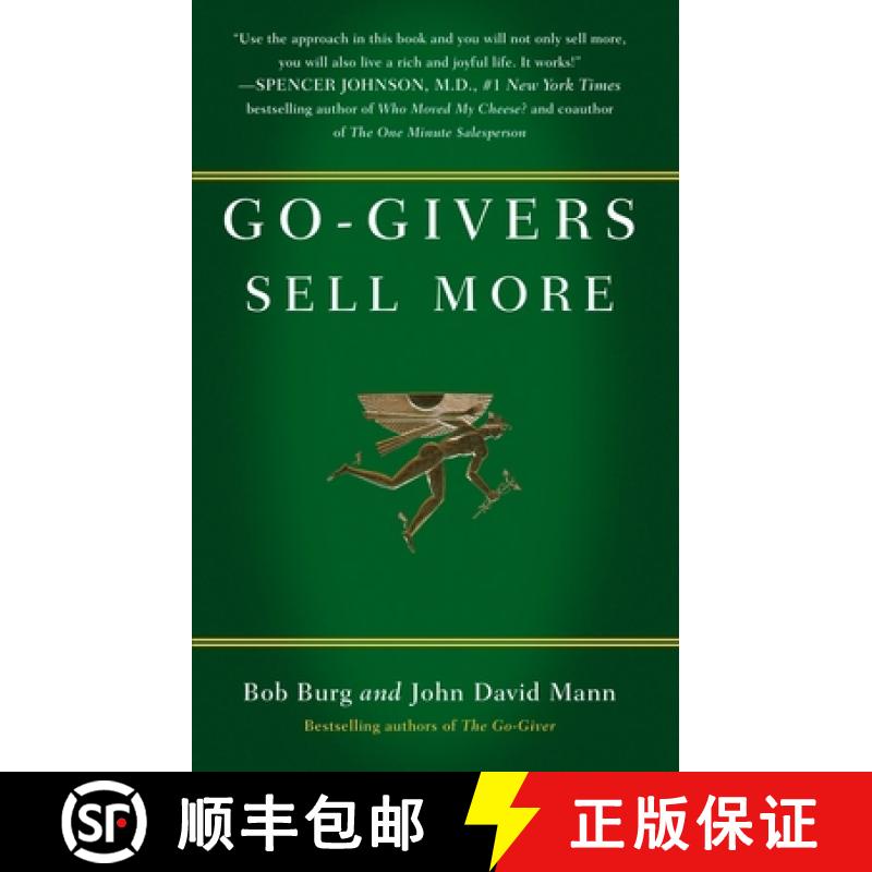 【3-4周达】Go-givers Sell More: Unleashing the Power of Generosity [9781591843085]