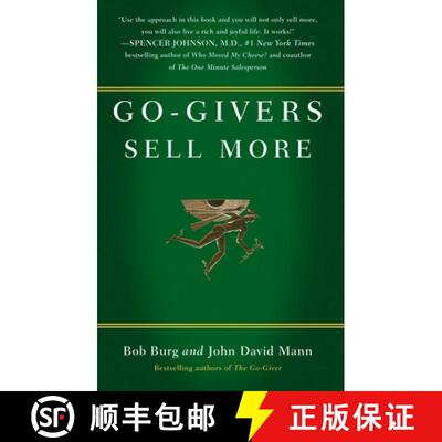 【3-4周达】Go-givers Sell More: Unleashing the Power of Generosity [9781591843085]