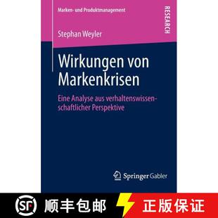 verhaltenswissenschaftlicher 9783658000608 Wirkungen Eine Analyse Markenkrisen 4周达 von Perspektive aus