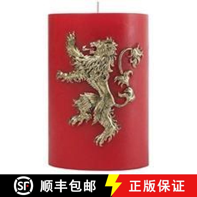 【2-3周达】Game of Thrones House Lannister Sculpted Insignia Candle [9781682982075]