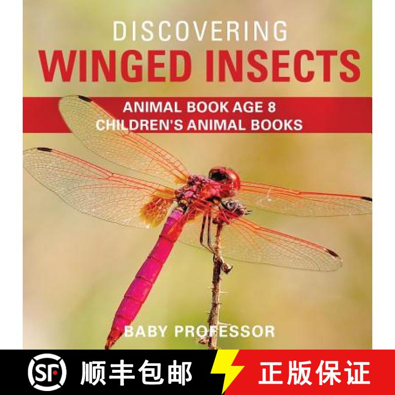 【3-4周达】Discovering Winged Insects - Animal Book Age 8 | Children's Animal Books [9781541914353]