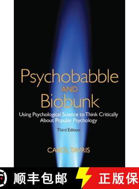 【3-4周达】Psychobabble and Biobunk: Using Psychological Science to Think Critically about Popular Ps... [9780205015917]
