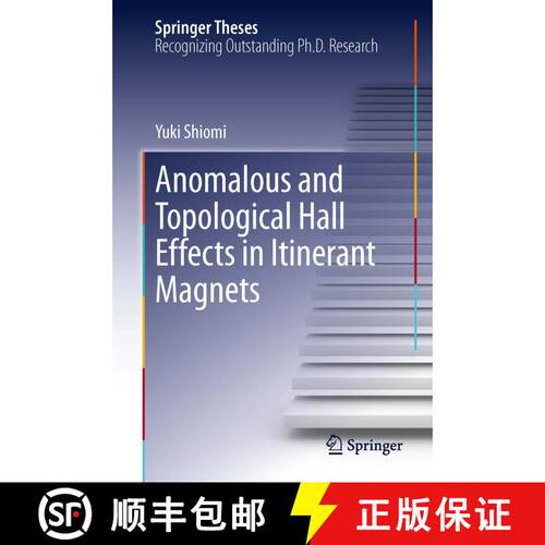 【3-4周达】Anomalous and Topological Hall Effects in Itinerant Magnets [9784431547082]