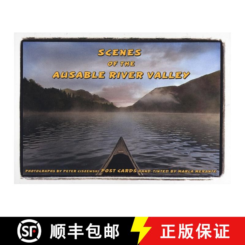 【3-4周达】Scenes of the Ausable River Valley [9780967266800]