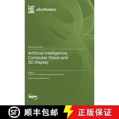 【3-4周达】精装 Artificial Intelligence, Computer Vision and 3D Display [9783725873043]