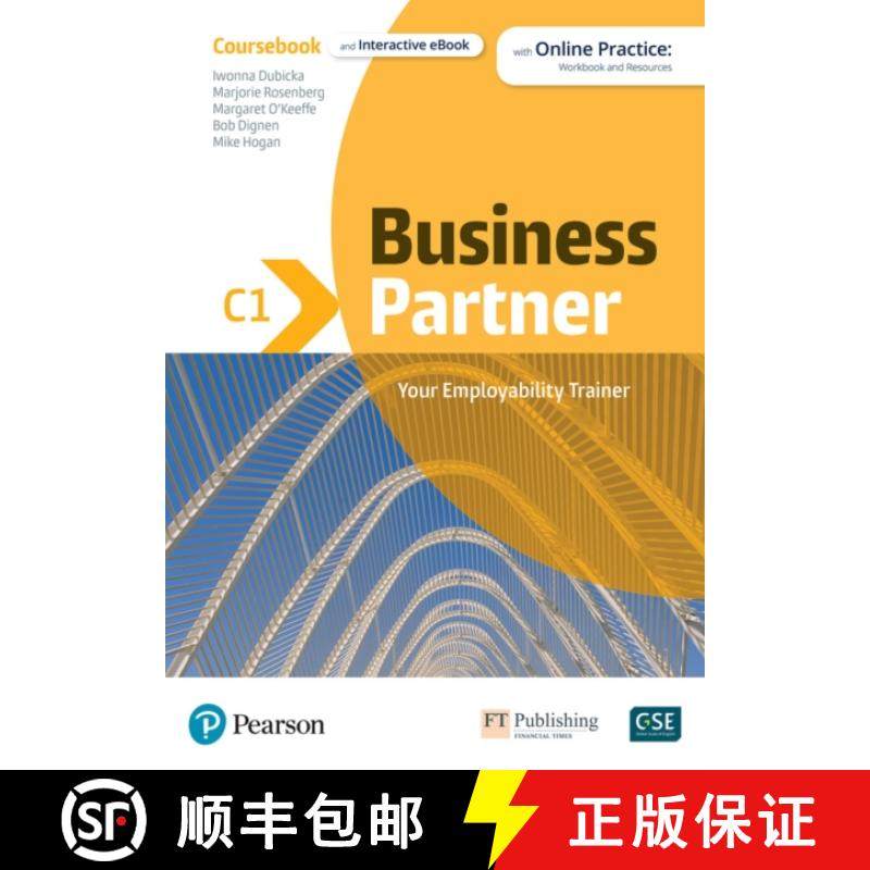 【3-4周达】Business Partner C1 Coursebook & eBook with MyEnglishLab & Digital Resources [9781292393001]