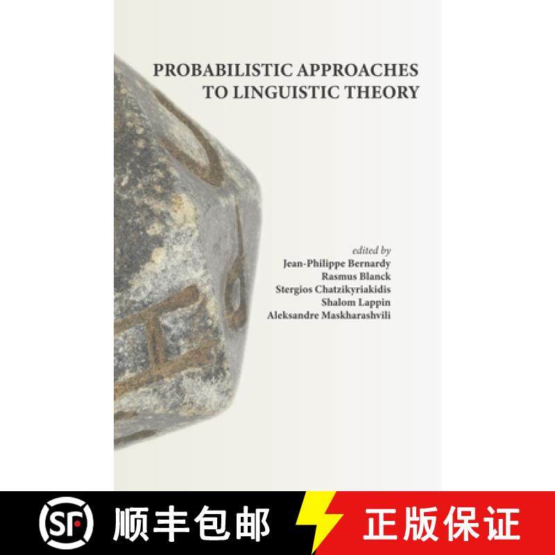 【3-4周达】Probabilistic Approaches to Linguistic Theory [9781684000791]
