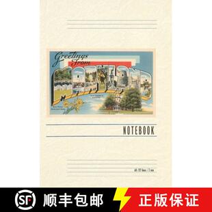 Vintage Lined Maryland 9798385422838 from 4周达 Greetings Notebook