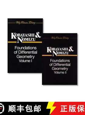 现货 微分几何导论 Foundations of Differential Geometry, 2 Volume Set [Wiley数学] [9780470555583]