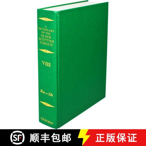 【3-4周达】精装 Dictionary of the Older Scottish Tongue from the Twelfth Century to the End of the Se... [9780198613060]