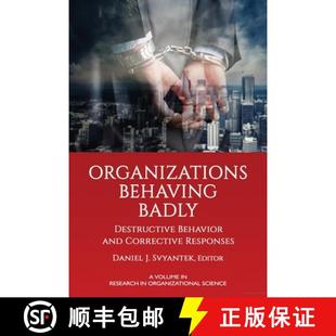 Corrective 9781648023545 Organizations Destructive Behavior Badly 4周达 Behaving Responses and