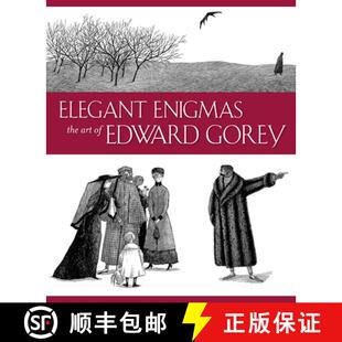 【3-4周达】精装 Elegant Enigmas: The Art of Edward Gorey [9780764948046]