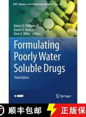 【3-4周达】Formulating Poorly Water Soluble Drugs [9783030887186]