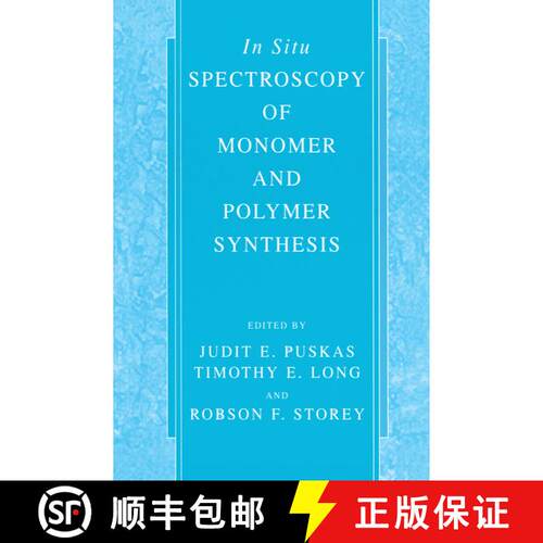 【3-4周达】精装 In Situ Spectroscopy of Monomer and Polymer Synthesis [9780306474101]