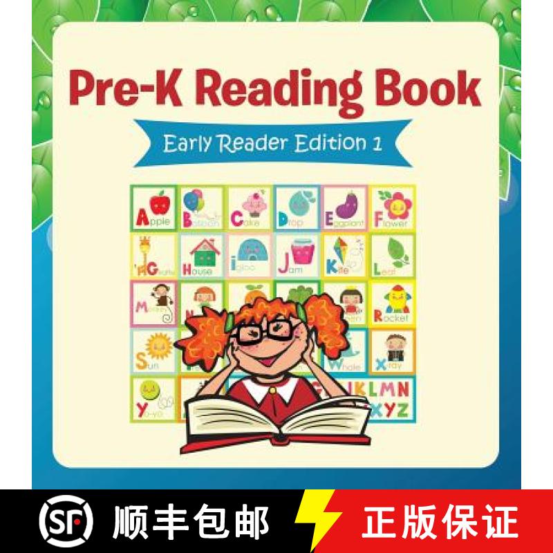 【3-4周达】Pre-K Reading Book: Early Reader Edition 1 [9781681855578]