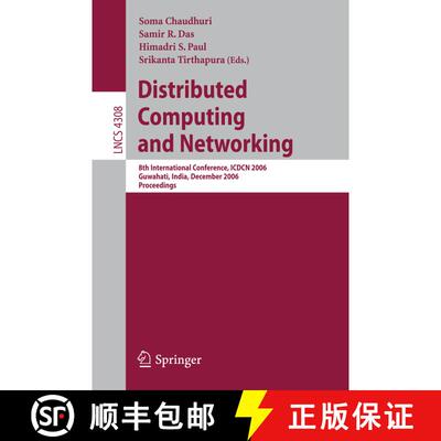 【3-4周达】Distributed Computing and Networking : 8th International Conference, ICDCN 2006, Guwahati,... [9783540681397]